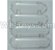 XK X260 Spare parts-05 X260-05 Lampshade(4pcs),XK X260 RC Quadcopter Drone Spare Parts Replacement Accessories